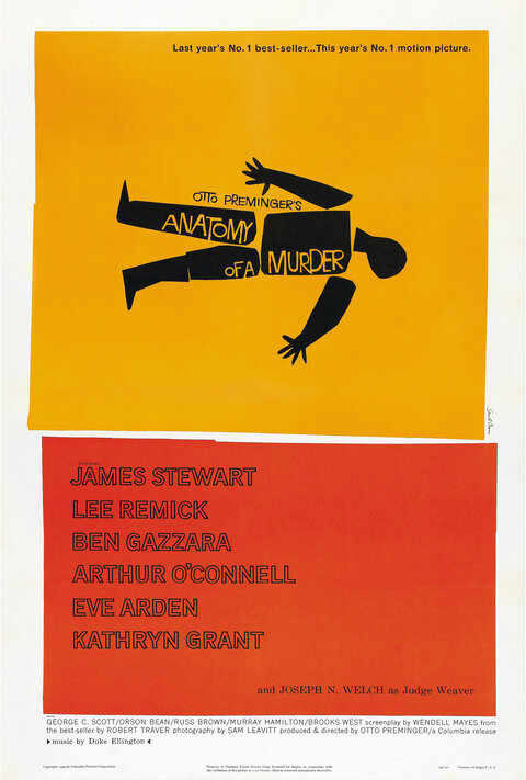 Poster for Anatomy of a Murder