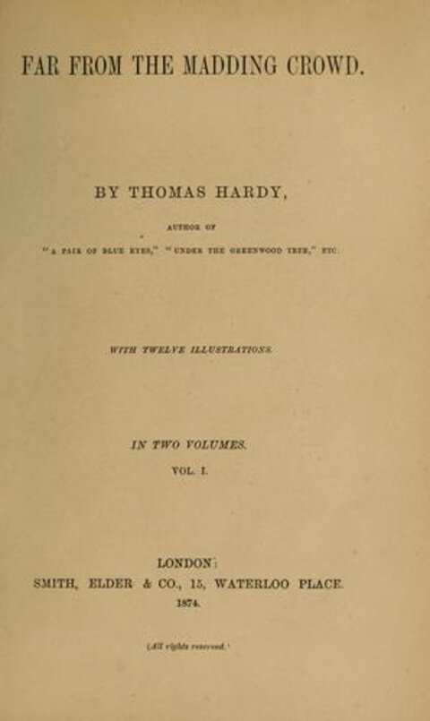Cover for Far from the Madding Crowd