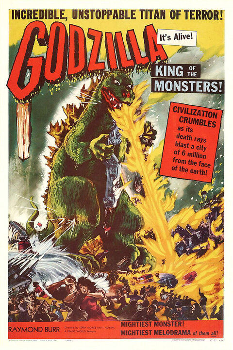 Poster for Godzilla