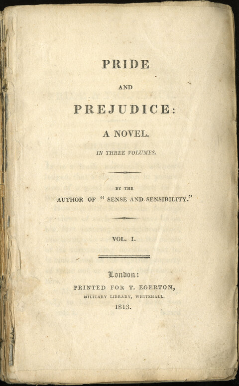 Cover for Pride and Prejudice