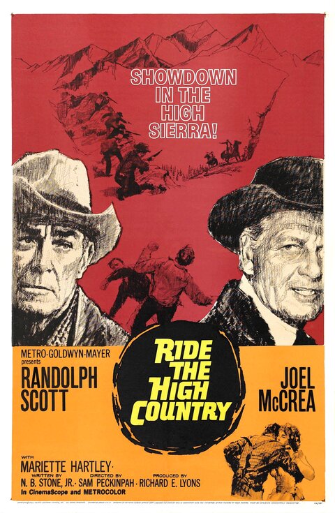 Poster for Ride the High Country