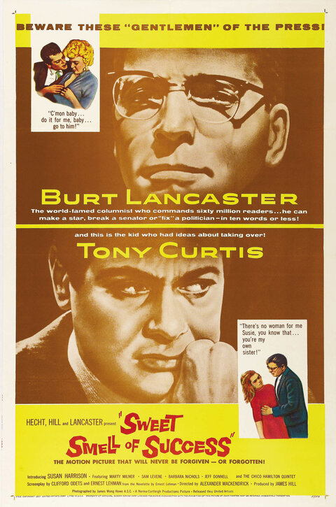 Poster for Sweet Smell of Success