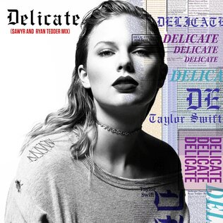 Cover of Delicate by Taylor Swift