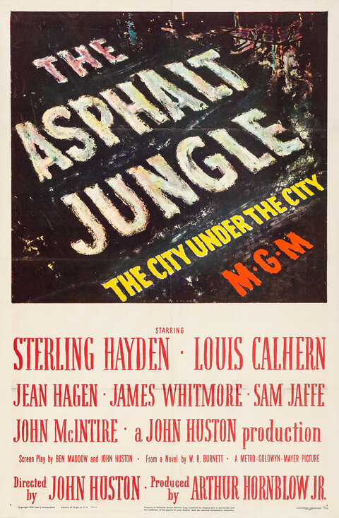 Poster for The Asphalt Jungle
