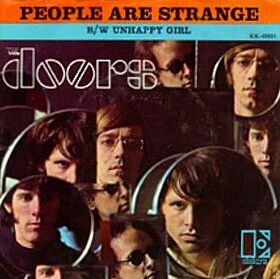 Cover of People Are Strange by The Doors
