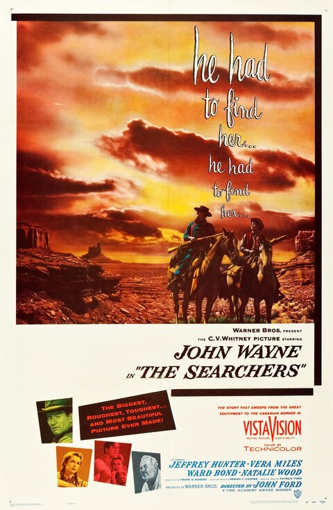 Poster for The Searchers