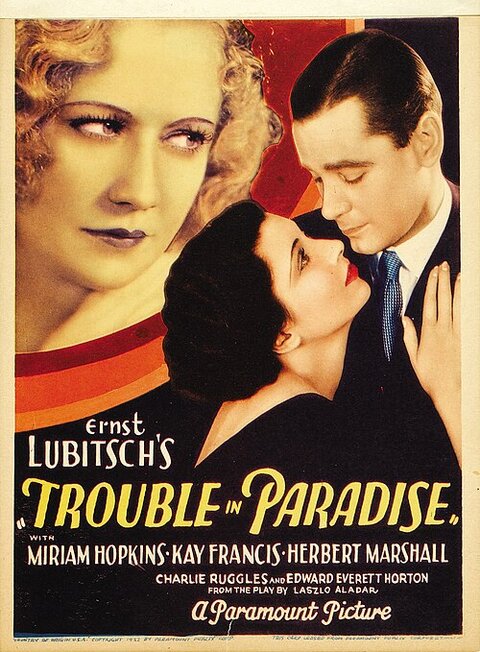 Poster for Trouble in Paradise